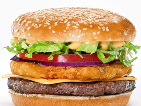 Гуманная говядина - в США продают бургеры с 0% коровы